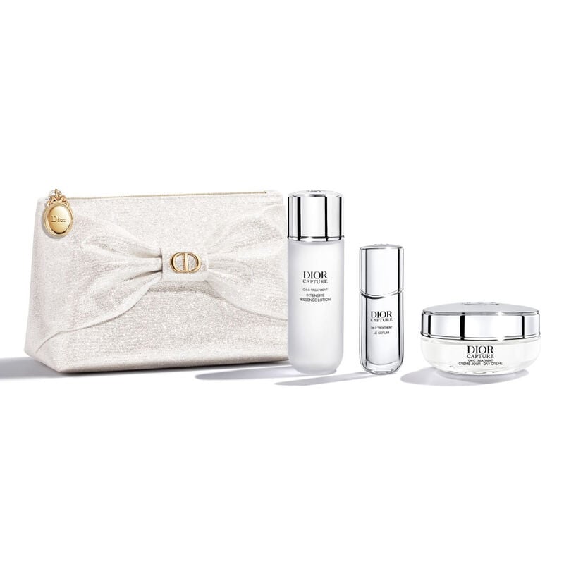 dior dior capture set limitededition lotion, serum and day cream