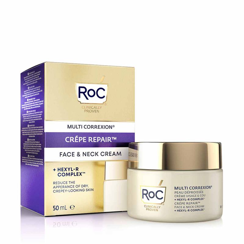 roc multi correxion crepe repair facial moisturizer 50ml