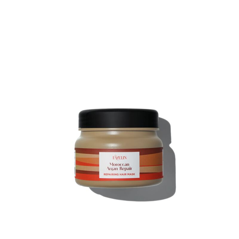 favelin moroccan argan repairing hair mask