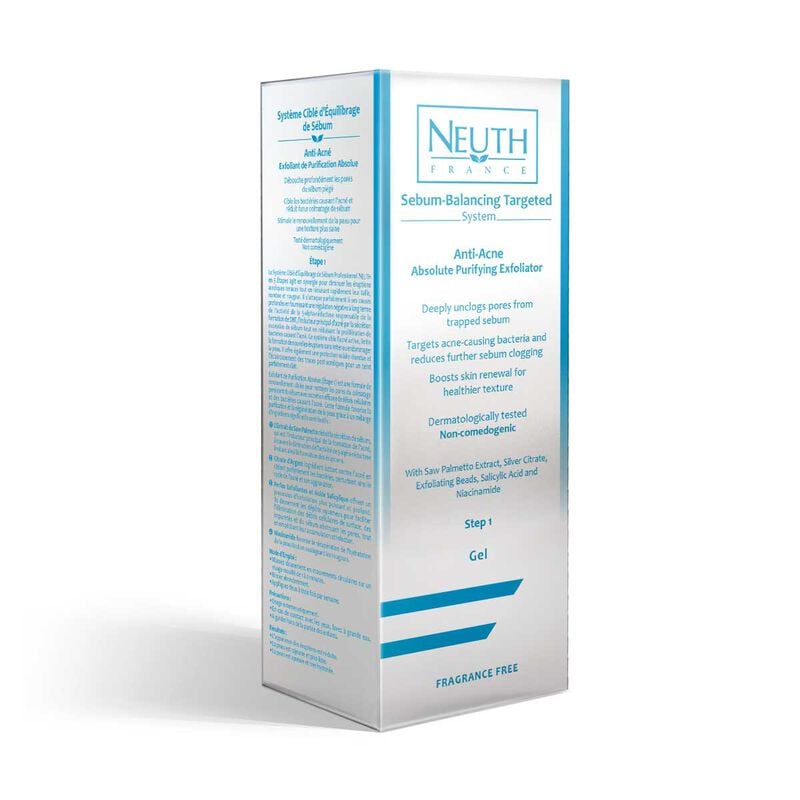 neuth france antiacne absolute purifying exfoliator 150ml (acneprone skin)