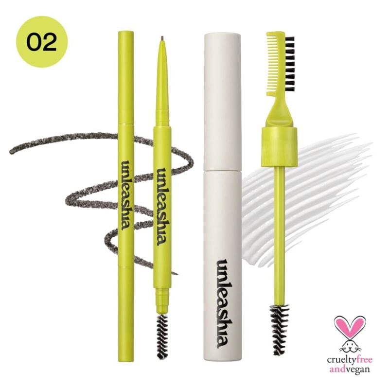 unleashia shaper defining eyebrow pencil no.3 taupe gray