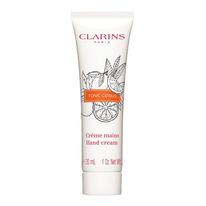 clarins tonic citrus hand and nail treatment cream 30ml