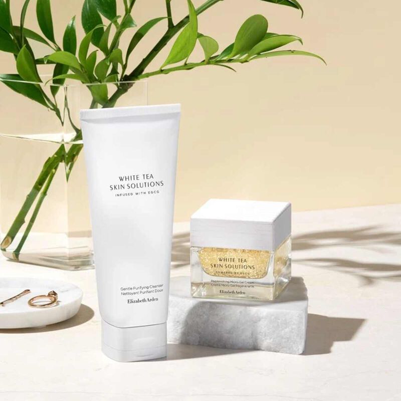 elizabeth arden white tea skin solutions gentle purifying cleanser