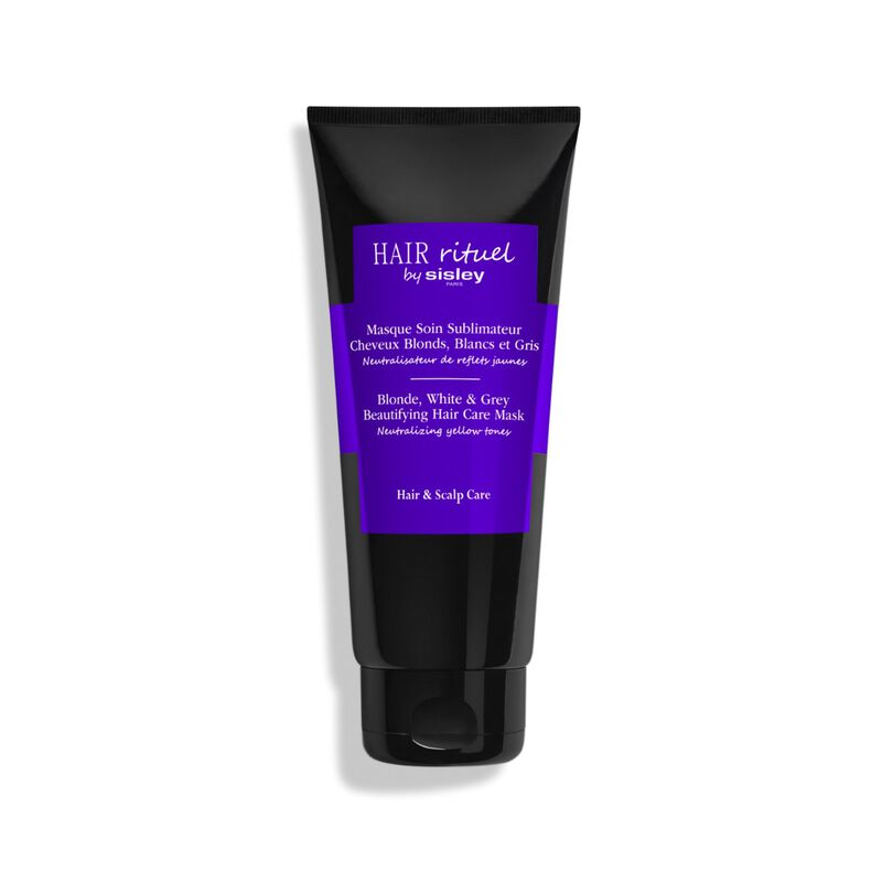 sisley blonde, white & grey beautifying hair care mask
