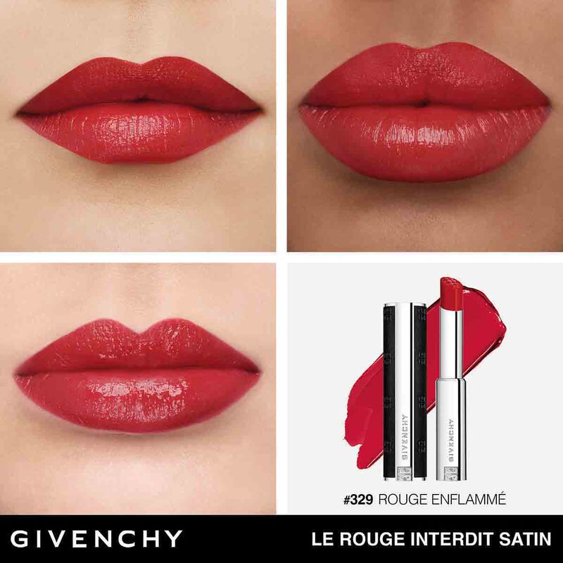 givenchy le rouge interdit satin