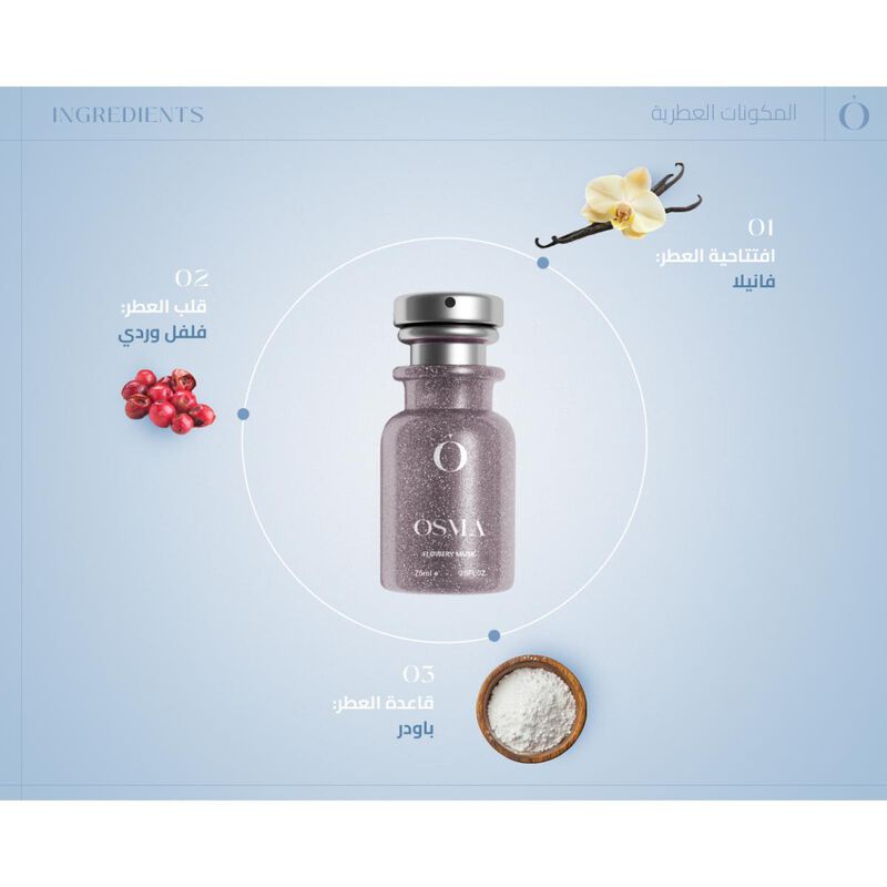 أوسما عطر مسك فلاور