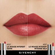 Le Rouge Interdit Satin faces le rouge interdit satin