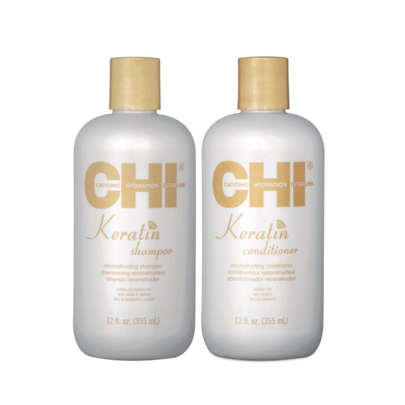 chi kit keratin (shampoo  conditioner)