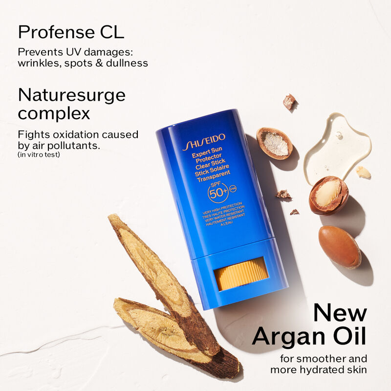 shiseido expert clear stick spf 50+