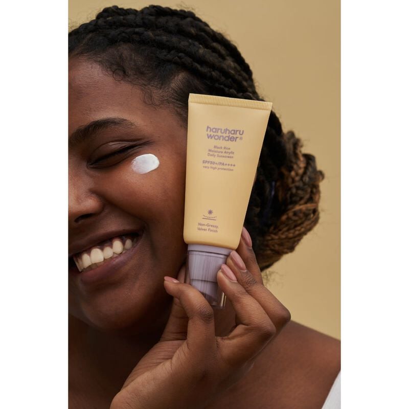haruharu wonder black rice moisture airyfit daily sunscreen spf50+/pa++++