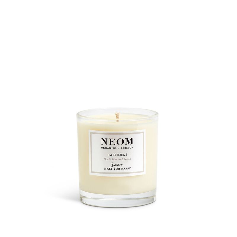 neom organics scented candle 1 wick happiness