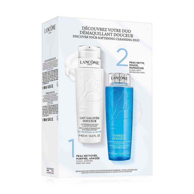 lancome douceur cleansing duo set