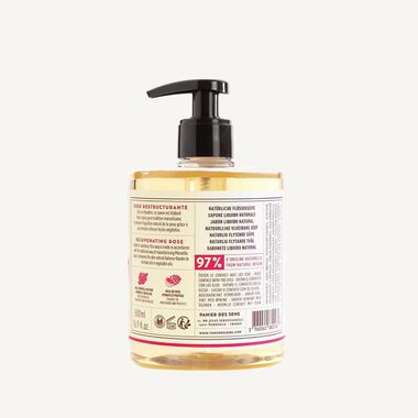 faces essentials soap rose liquid marseille
