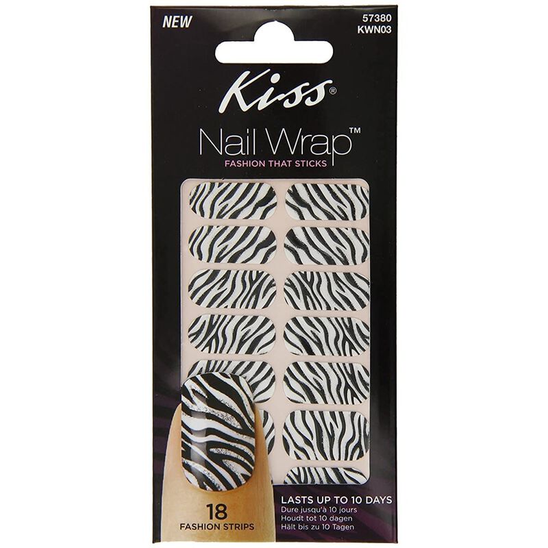 kiss kiss nail wrap 18 s kwn01(3688