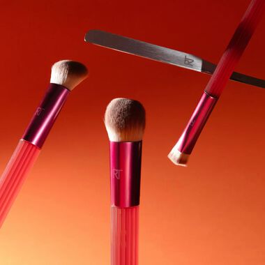 faces solar power golden hour glow base set