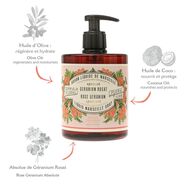 Absolutes Rose Geranium Liquid Marseille Soap faces absolutes rose geranium liquid marseille soap