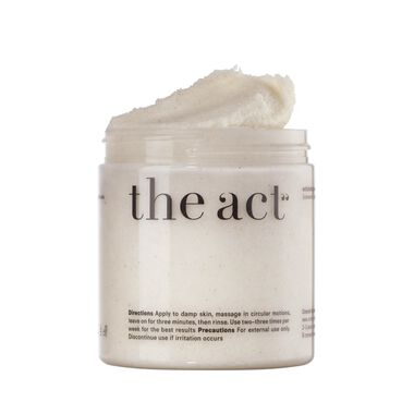 faces exfoliating sea salt   coconut body balm