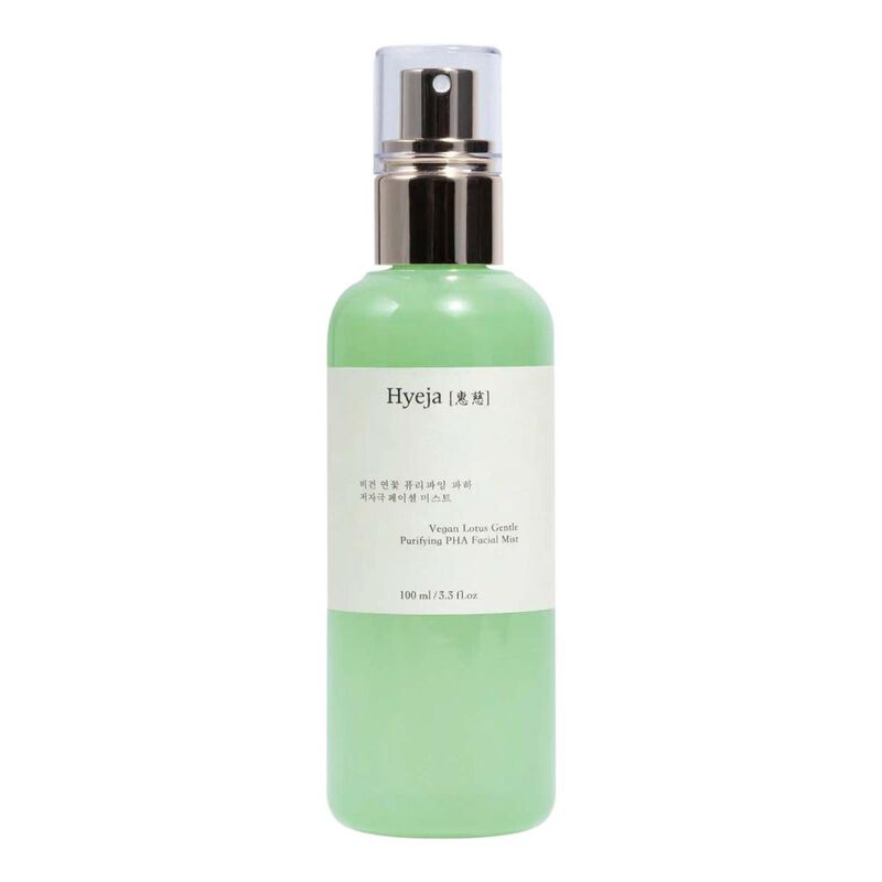 hyeja vegan lotus gentle purifying pha facial mist