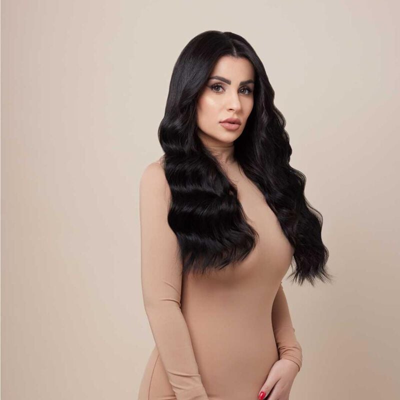 يومي بيوتي وصلات شعر بلون لا نوني