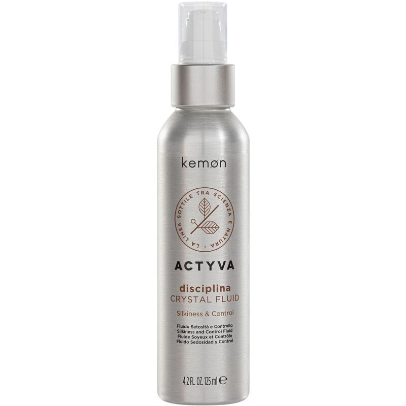 kemon actyva disciplina crystal fluid sn velian for frizzy and curly hair