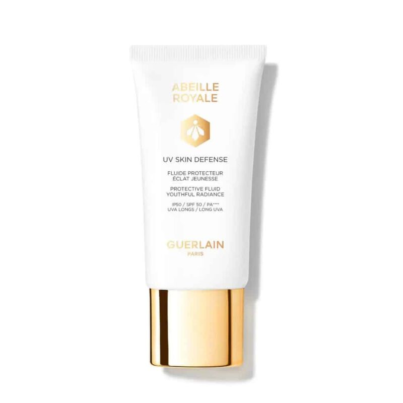 guerlain abeille royale uv skin defense protective fluid