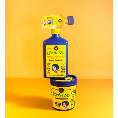 faces زيت الأرجان لإعادة بناء الشعر التالف