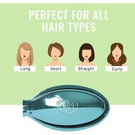 faces pop and go detangler hair brush  teal