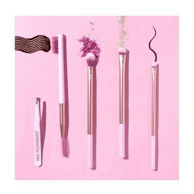 faces naturally beautiful eye makeup brush kit