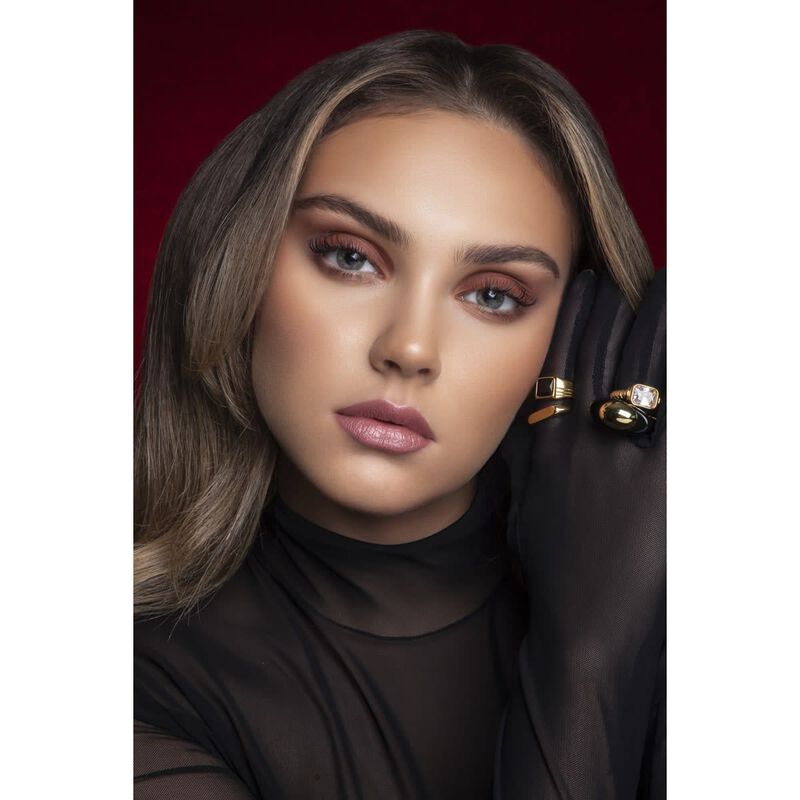 maake beauty metallic shine lipstick