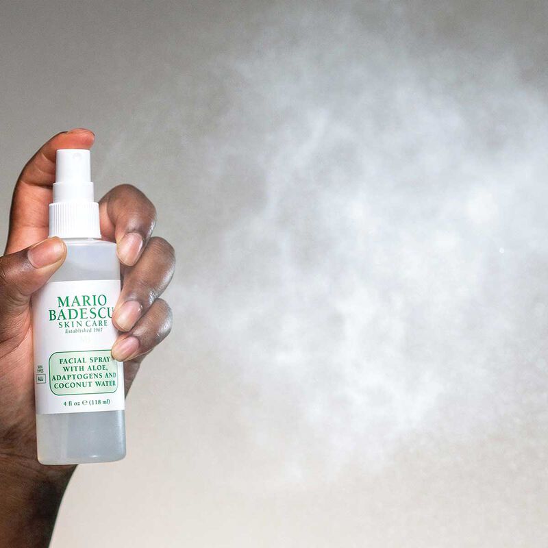 mario badescu facial spray with aloe, adaptogens and coconut