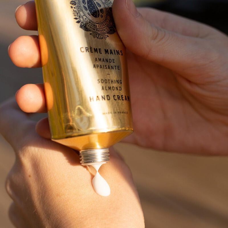 panier des sens intemporels almond hand cream