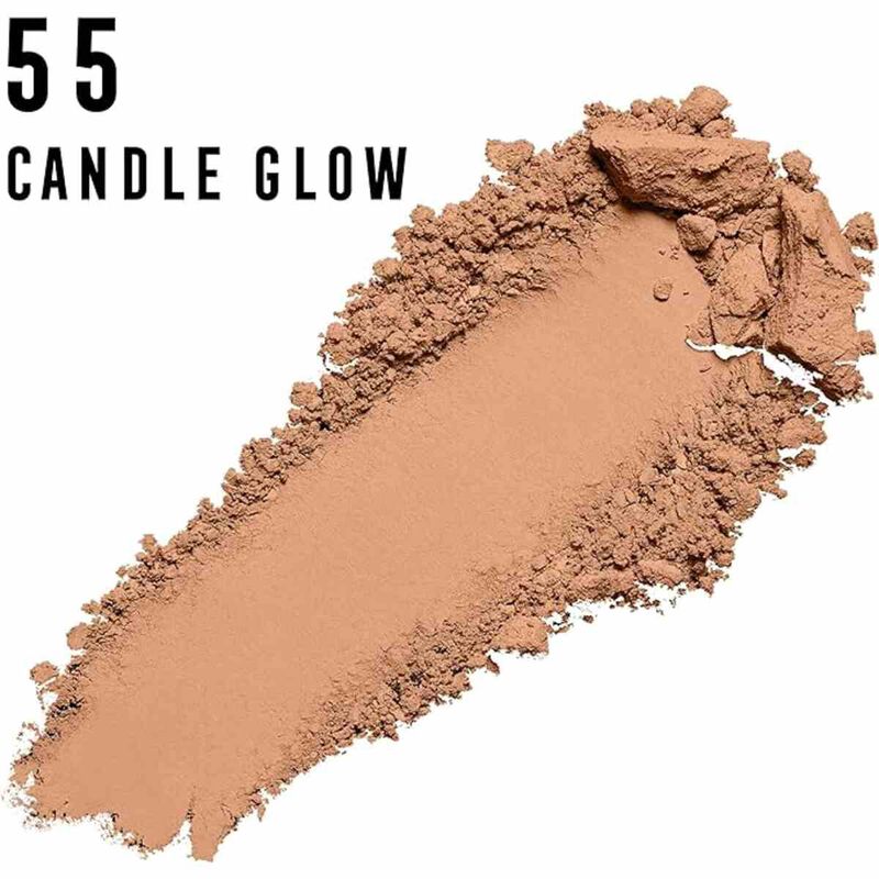 ماكس فاكتور بودرة مضغوطة كريم باف  55 شمعة متوهجة