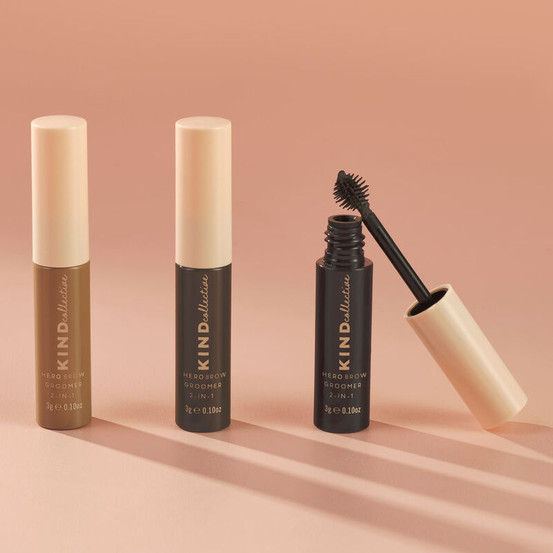 the kind collective hero brow groomer 2in1 colour & treatment