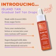 Island Tan Gradual Self Tanning Drops faces island tan gradual self tanning drops