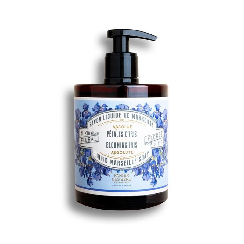 panier des sens absolute blooming iris liquid marseille soap