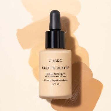 faces goutte de soie liquid foundation