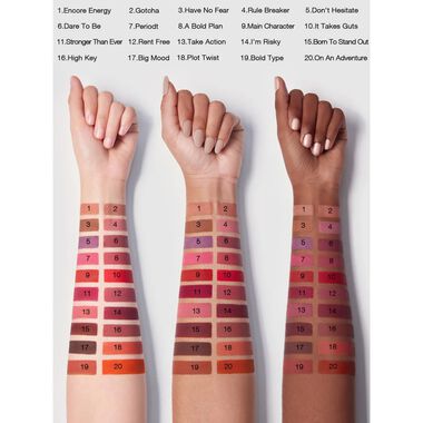 faces dynamatte boom long lasting matte