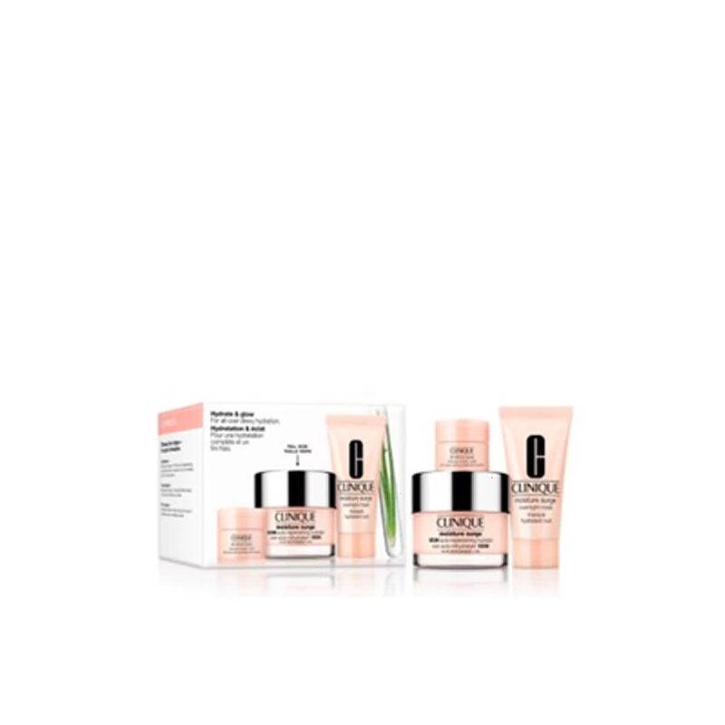 Hydrate + Glow: Moisture Surge Set For All-over Dewy Hydration