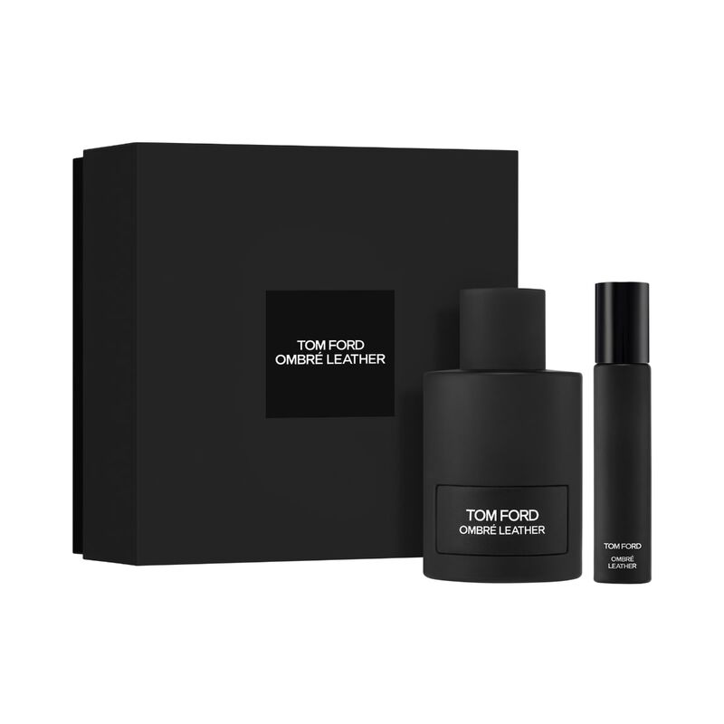 Ombré Leather Set With Travel Size Spray
