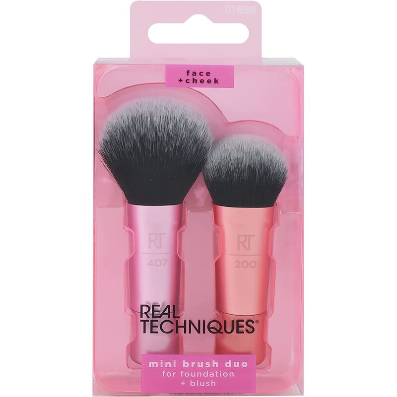 Mini Brush Foundation And Blush Duo