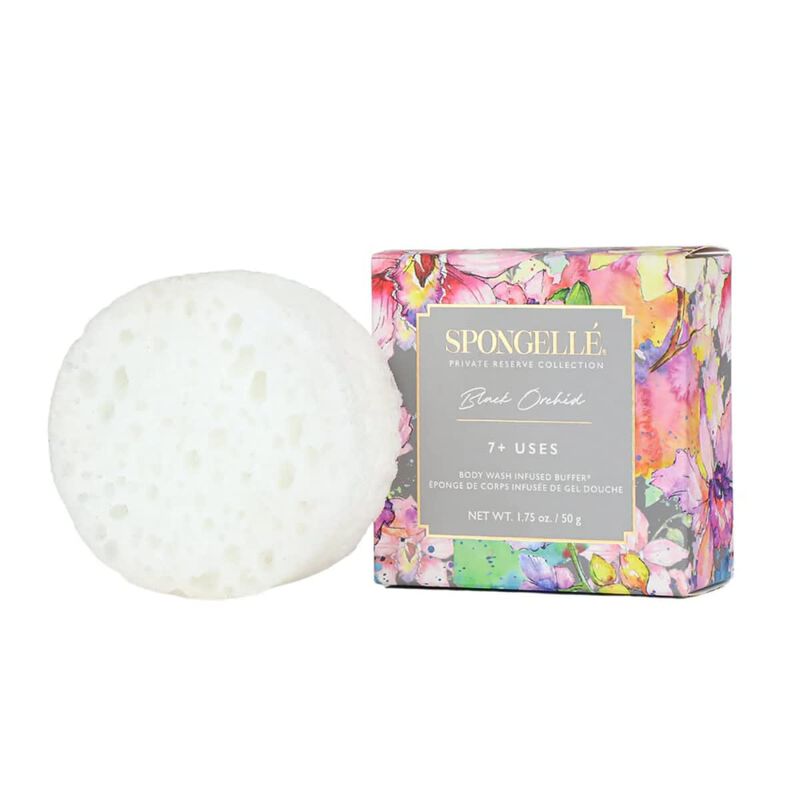 Private Reserve Buffer Black Orchid Body Wash Infused Spongette (7+uses)