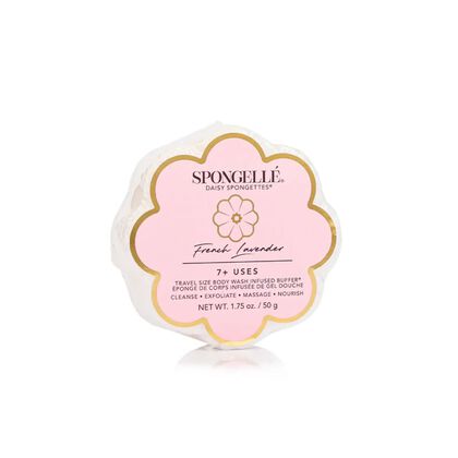 Daisy Collection French Lavender Body Wash Infused Spongette (7+ Uses)