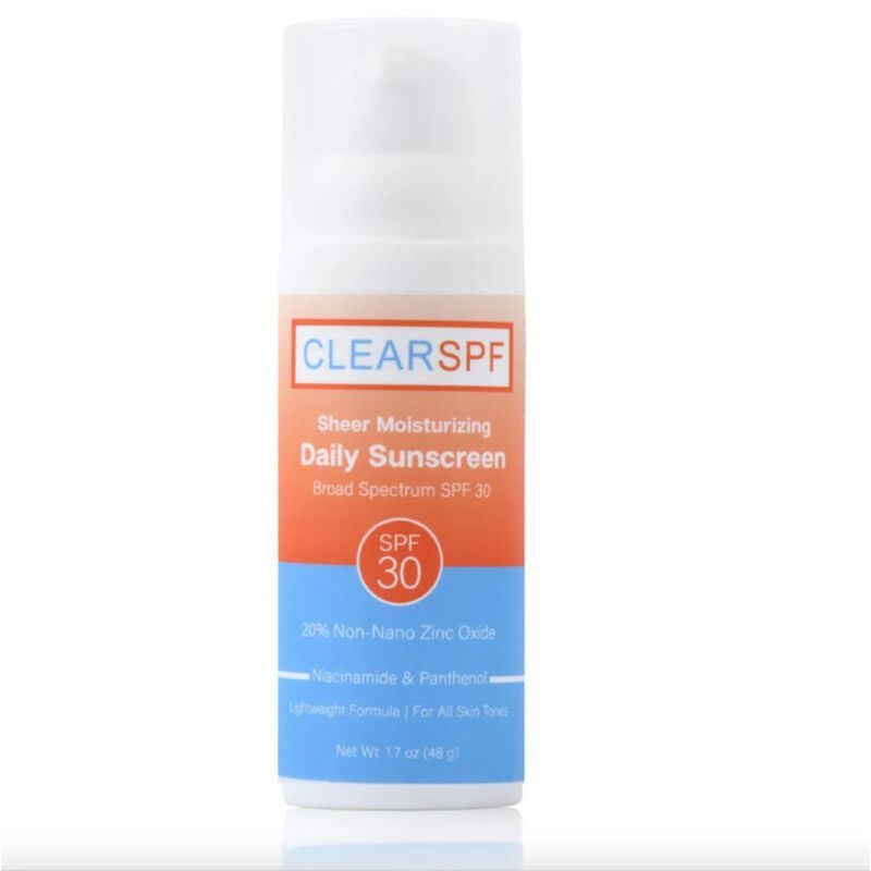 Clear Spf Sheer Moisturizing Daily Sunscreen