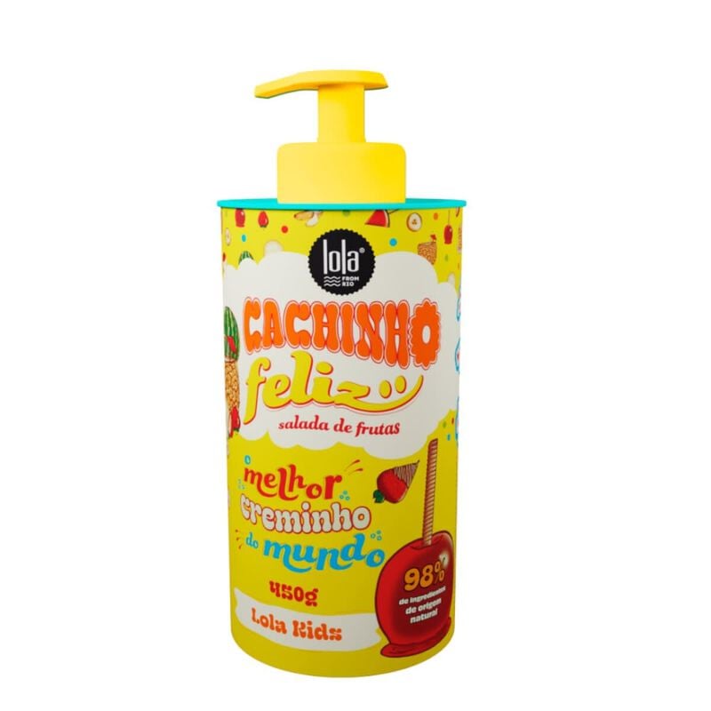 Cachinho Feliz Curl Styling Cream For Kids - Fruit Salad