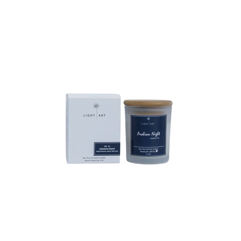 Arabian Night Scented Candle Jar