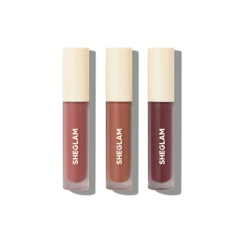 Sheglam Mini Liquid Lipstick Set Feel Real