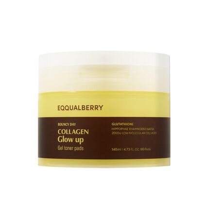 Collagen Glow Up Gel Toner Pads