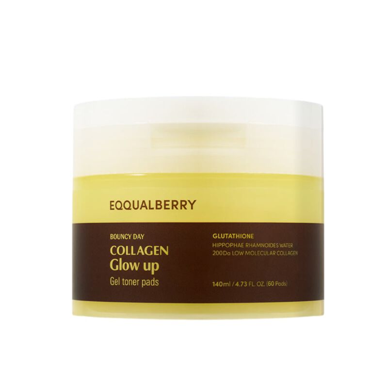 Collagen Glow Up Gel Toner Pads