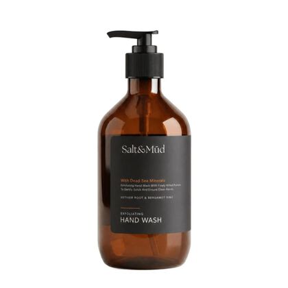 Exfoliating Hand Wash Vetiver Root & Bergamot Rind With Dead Sea Minerals
