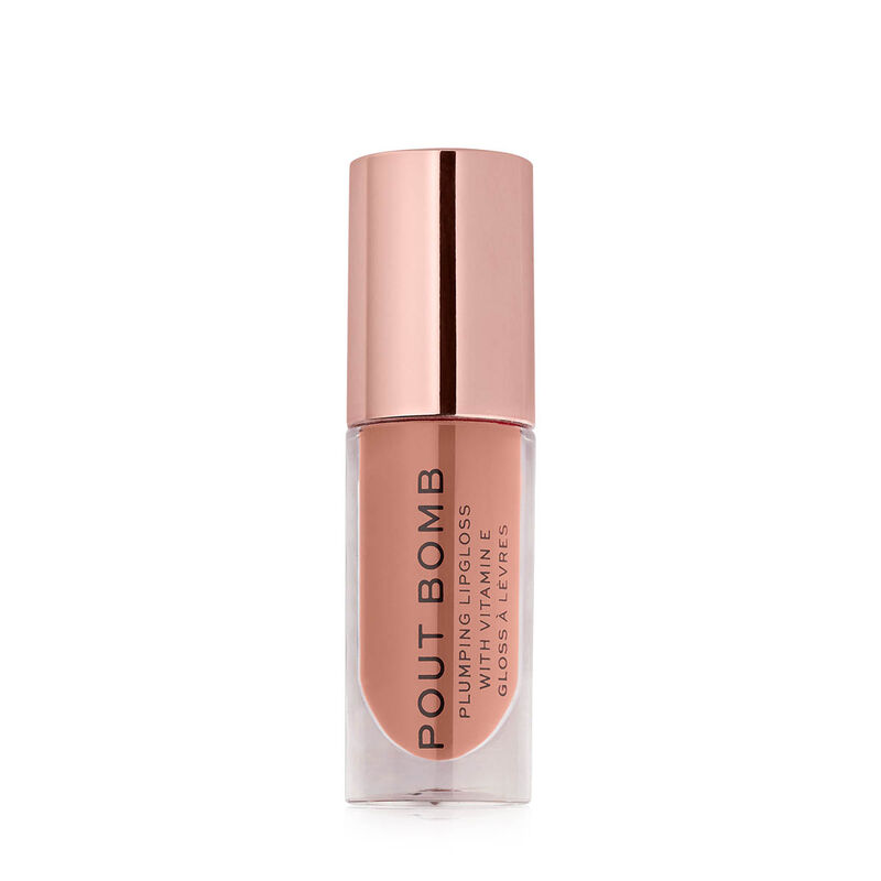 Beauty London Pout Bomb Plumping Gloss Kiss Nude